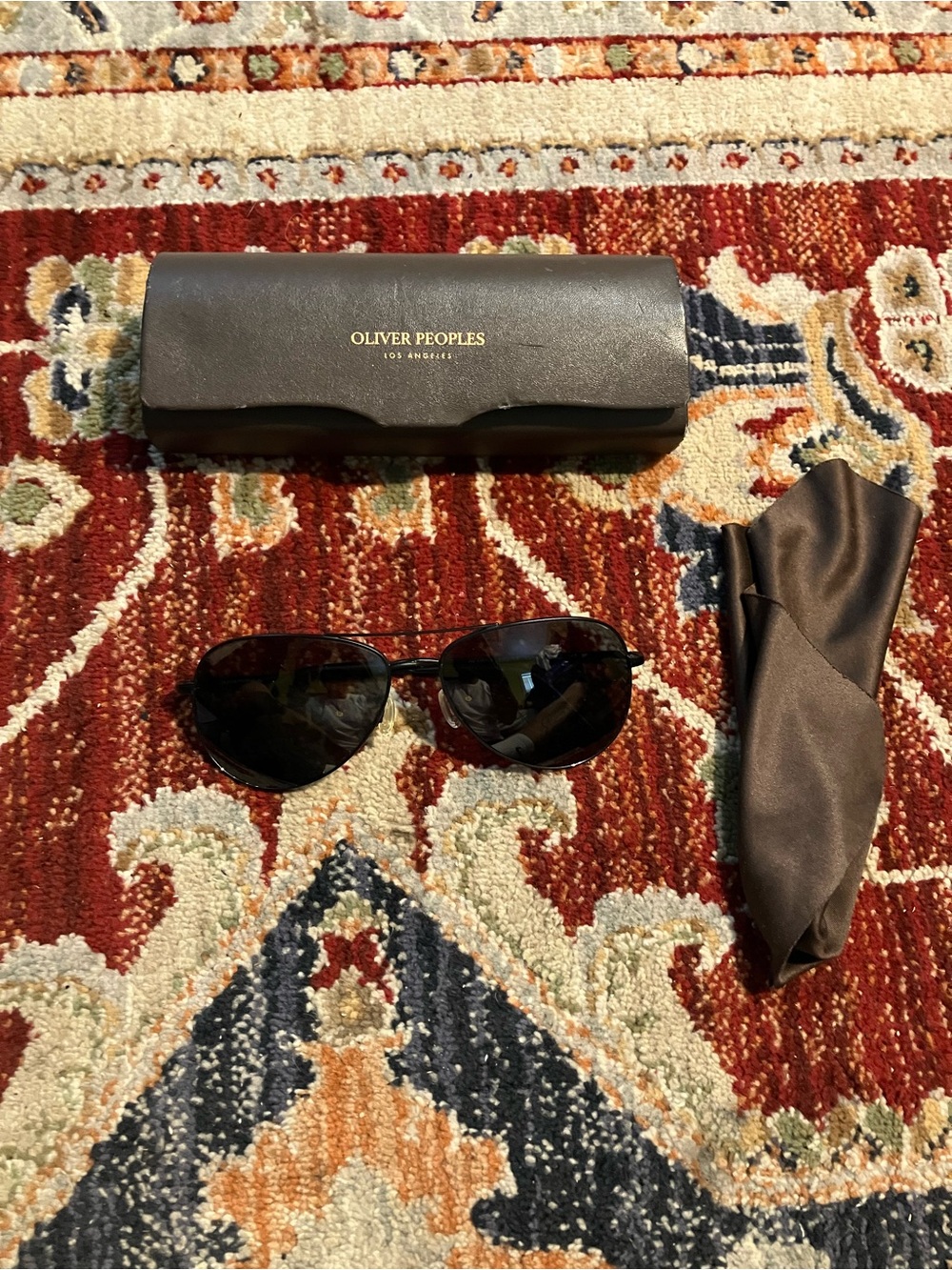 Oliver Peoples Kannon Sunglasses Black Unisex